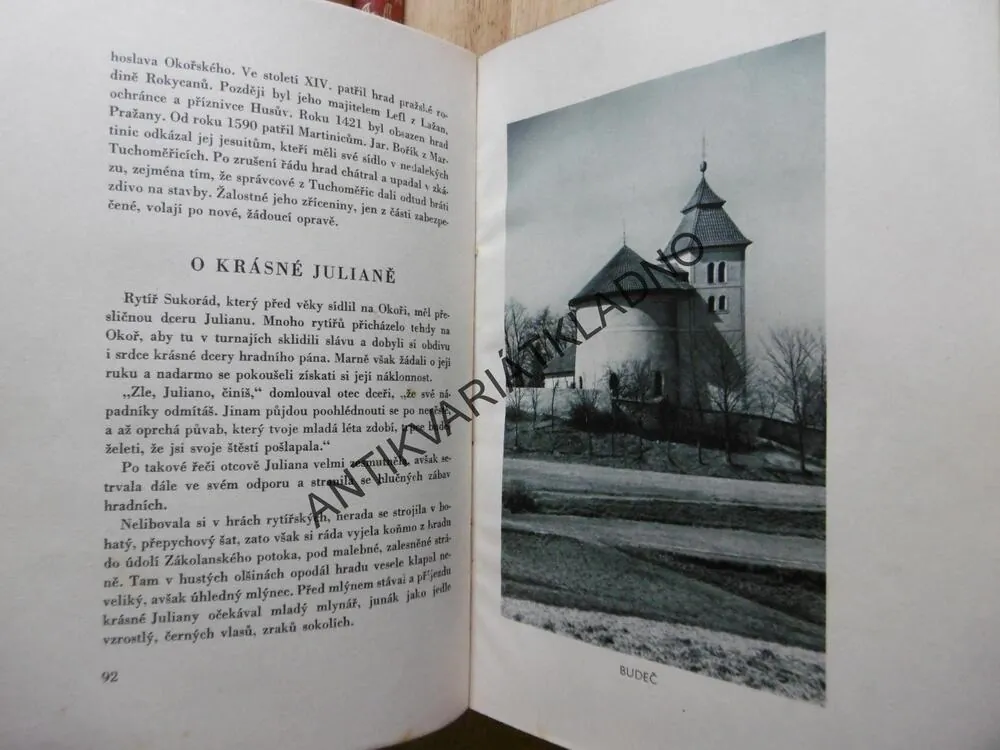 POVĚSTI ČESKÝCH HRADŮ A ZÁMKŮ, 1-2, JOS. PAVEL, CCA 1936, **an