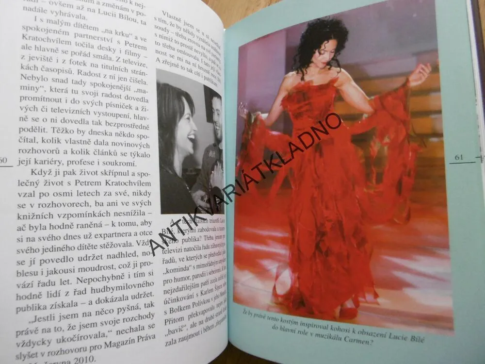 CESTA KE SLÁVĚ, LUCIE BÍLÁ, ROBERT ROHÁL - AUTOGRAM