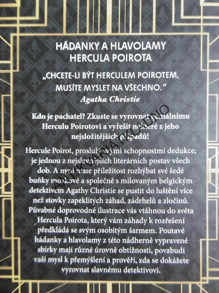 HÁDANKY A HLAVOLAMY HERCULA POIROTA, 