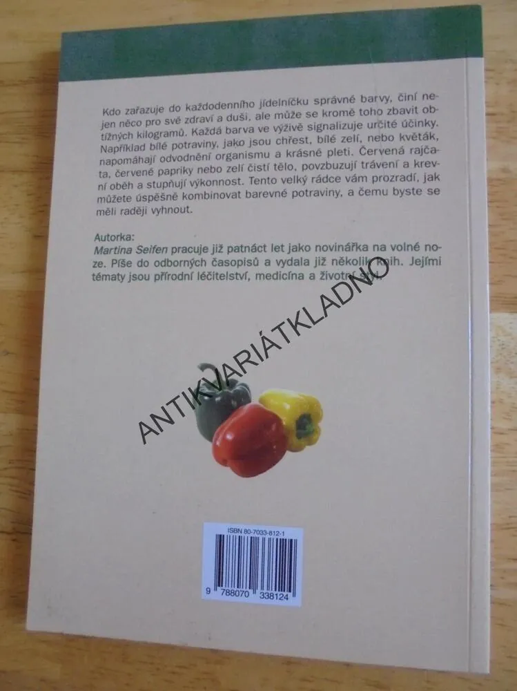 VELKÁ BAREVNÁ DIETA, M.SEIFEN, BARVY VE VÝŽIVĚ