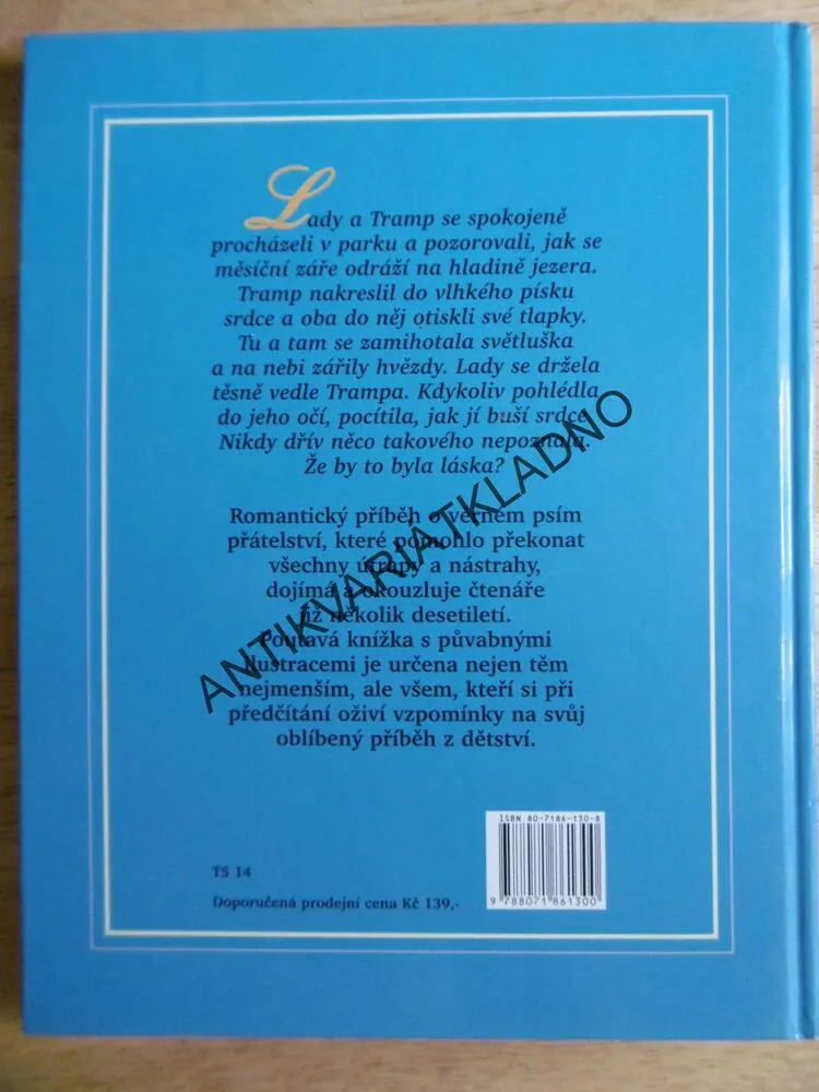 LADY A TRAMP, WALT DISNEY