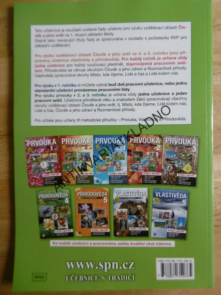 PŘÍRODOVĚDA 4., ČLOVĚK A JEHO SVĚT