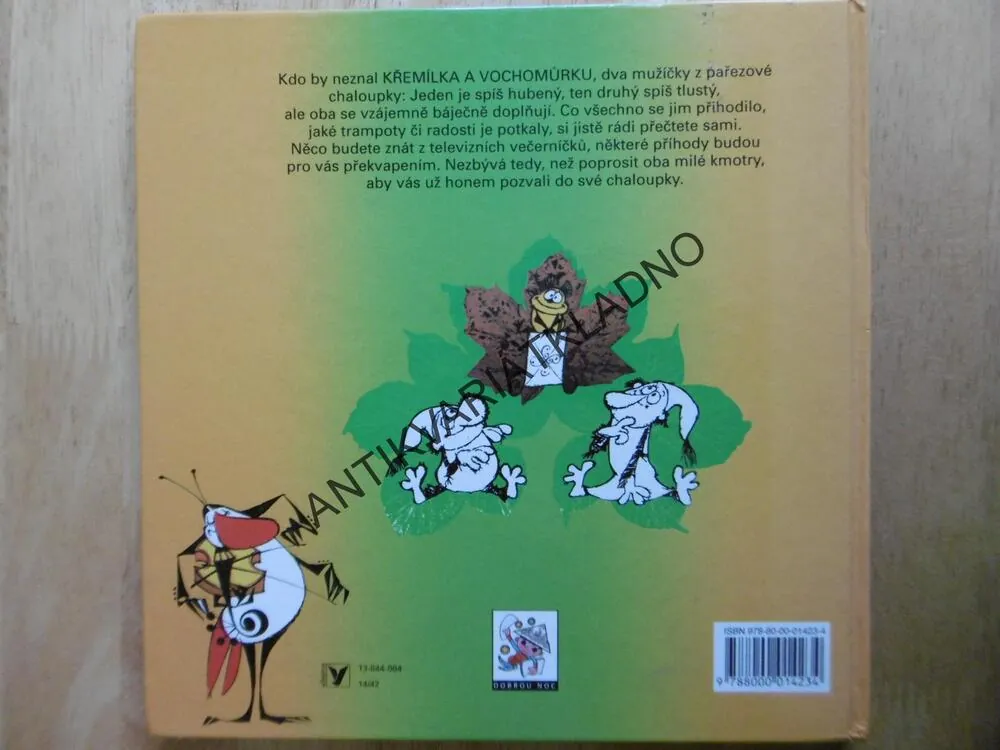 POHÁDKY Z PAŘEZOVÉ CHALOUPKY, KŘEMÍLEK,VOCHOMŮRKA,ČTVRTEK,SMETANA, VEČERNÍČEK