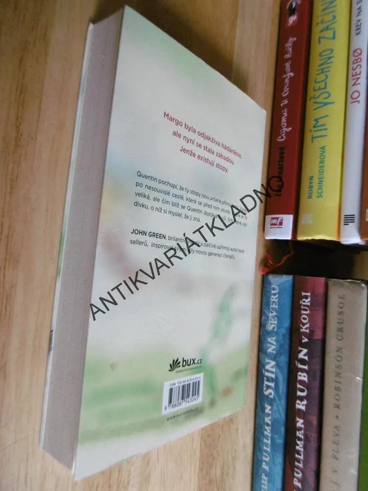 PAPÍROVÁ MĚSTA, JOHN GREEN, BESTSELLER, **an