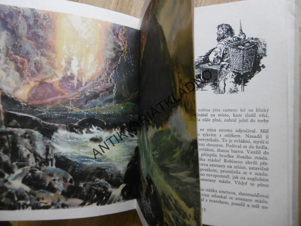ROBINSON CRUSOE, DANIEL DEFOE, JOSEF V.PLEVA, ZDENĚK BURIAN, 1973