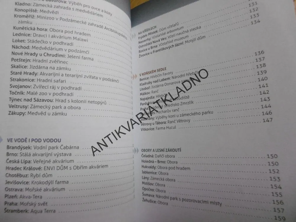 134 VÝLETŮ ZA ZVÍŘÁTKY, PRO CELOU RODINU, LENKA PECHAROVÁ, **an