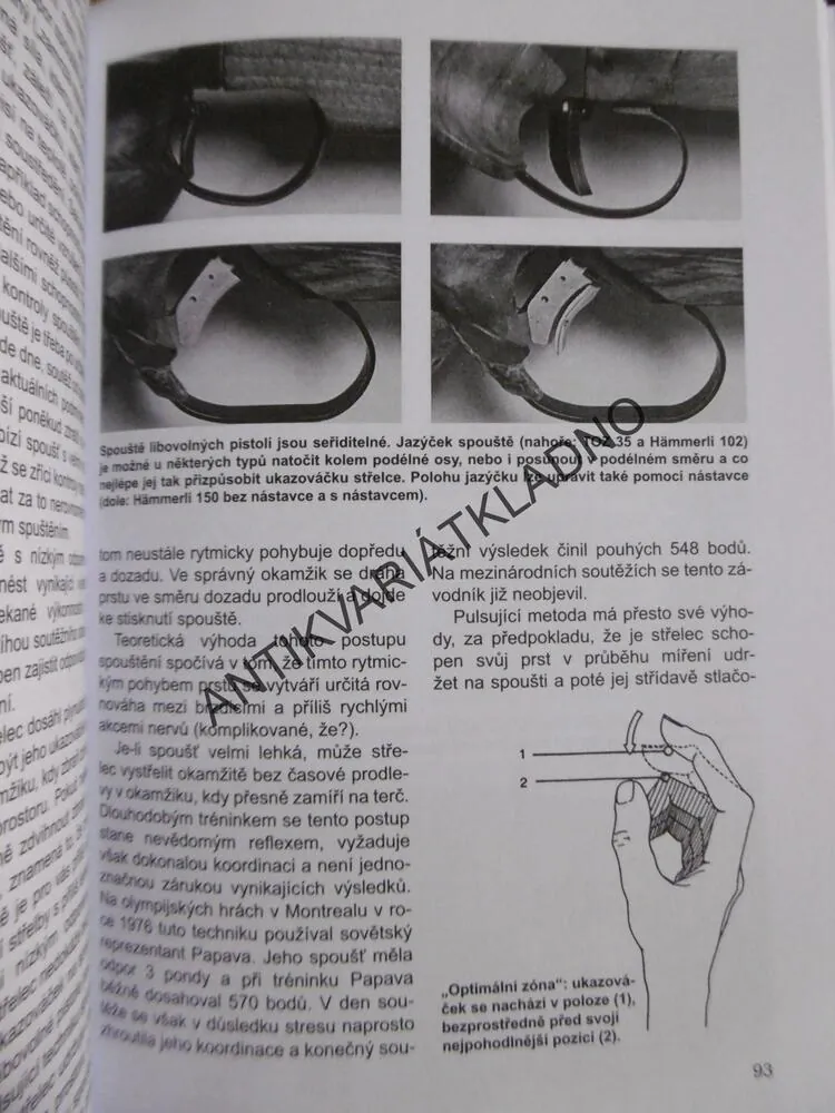 SPORTOVNÍ STŘELBA Z PISTOLE, RANGAR SKANAKER, ZBRANĚ, **an