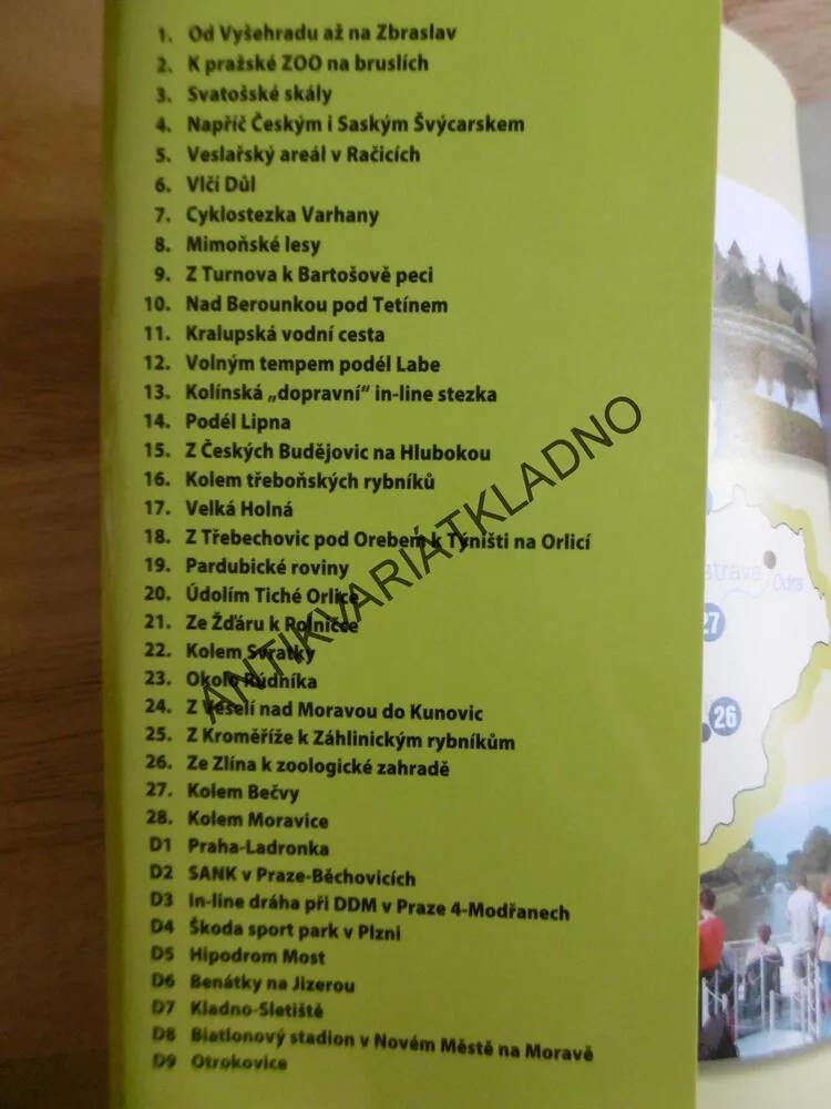 NA IN-LINECH KŘÍŽEM KRÁŽEM PO ČESKU, TIPY NA VÝLETY, **an