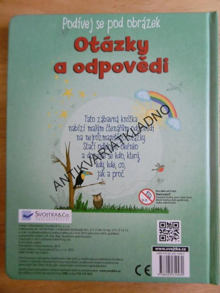 PODÍVEJ SE POD OBRÁZEK, OTÁZKY A ODPOVĚDI, OTEVÍRACÍ OKÉNKA, **an