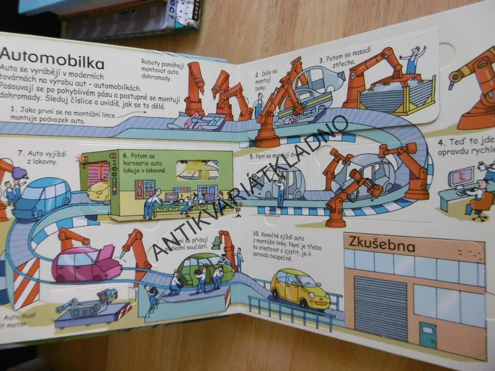 PODÍVEJ SE POD OBRÁZEK, AUTÍČKA, VÍCE NEŽ 60 OTEVÍRACÍ OKÉNKA