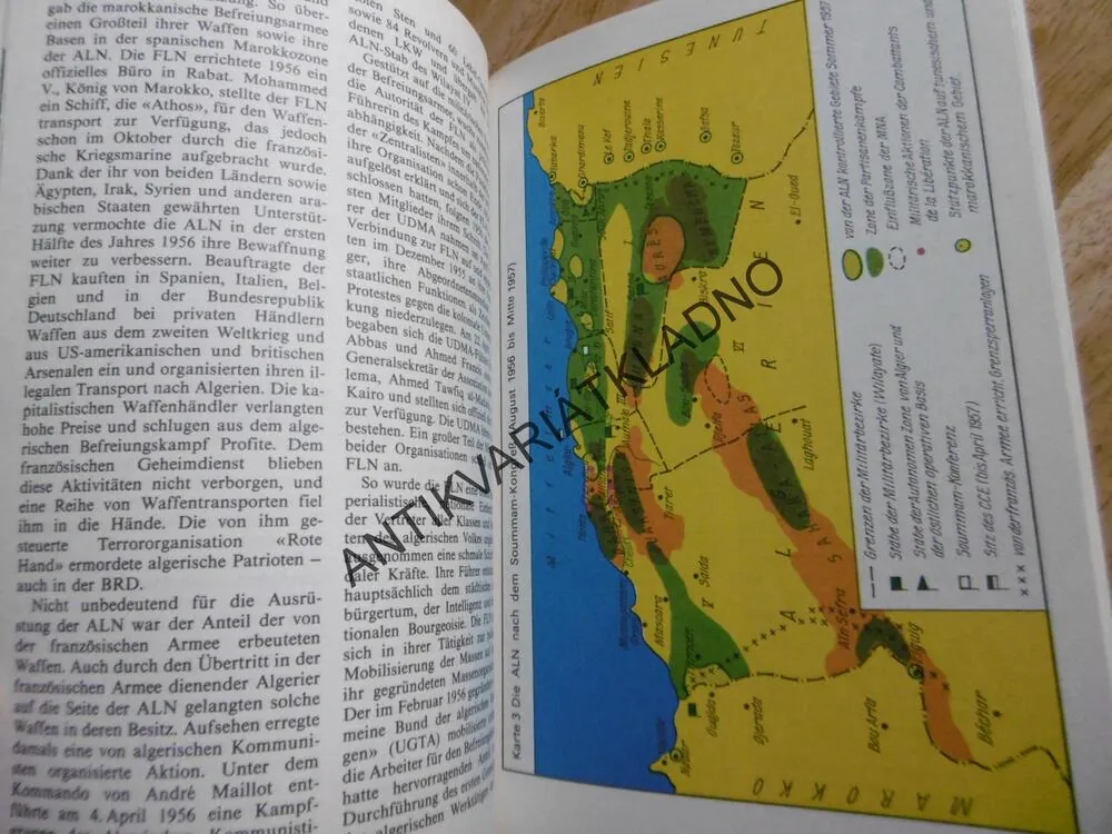 ALGERIEN, NATIONALER BEFREIUNGSKRIEG, NIMSCHOWSKI, NĚMECKY, **an