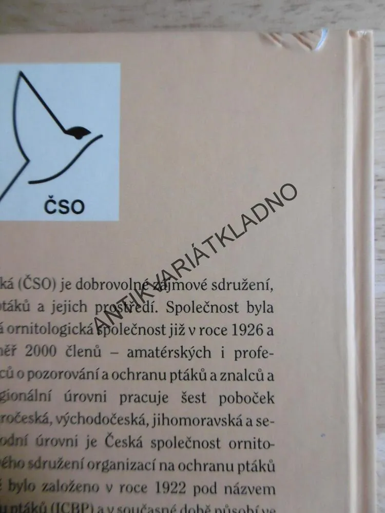 ATLAS HNÍZDNÍHO ROZŠÍŘENÍ PTÁKŮ PRAHY, FUCHS, ŠKOPEK, FORMÁNEK, EXNEROVÁ