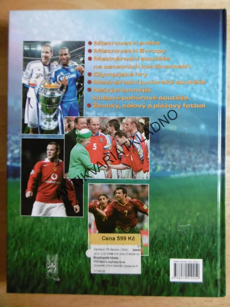 ENCYKLOPEDIE FOTBALU, IVAN TRUCHLÍK, MICHAL ZEMAN, FOTBAL, SPORT, **an