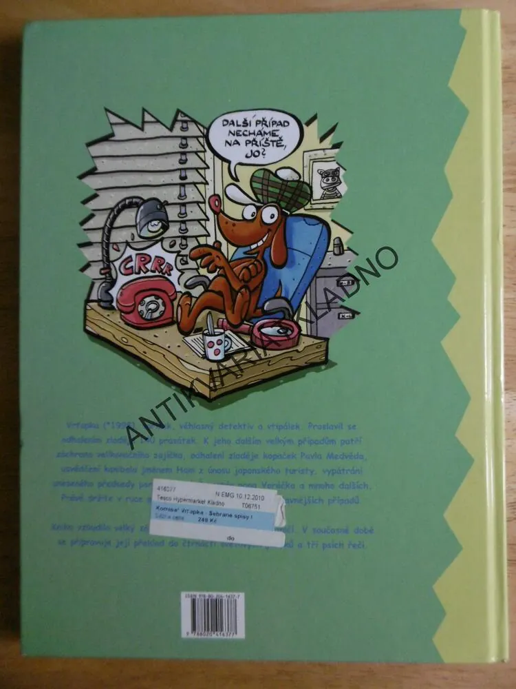 KOMISAŘ VRŤAPKA, PAVLA ETRYCHOVÁ, PETR MORKES, SEBRANÉ SPISY 1., **an