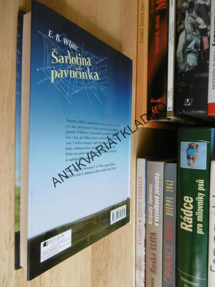 ŠARLOTINA PAVUČINKA, E.B.WHITTE, GARTH WILLIAMS, **an