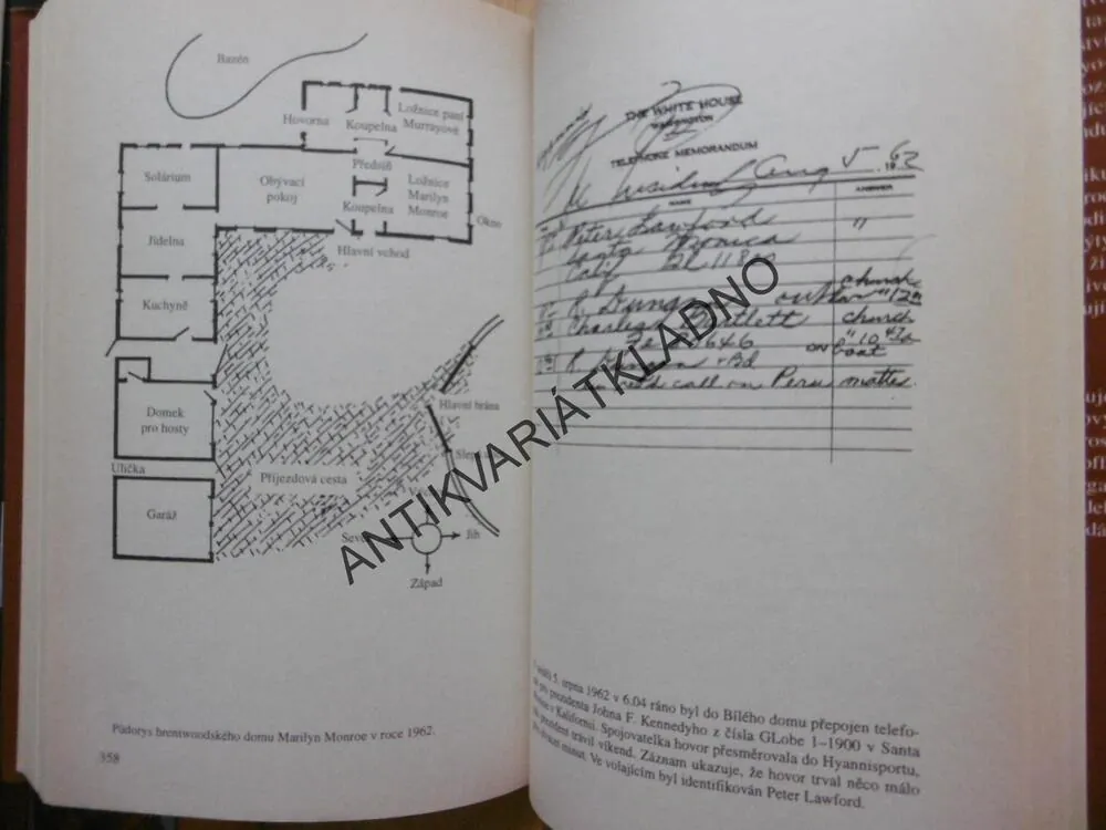 VRAŽDA MARILYN MONROE, DONALD WOLFE, HEREČKA, FILM, **an