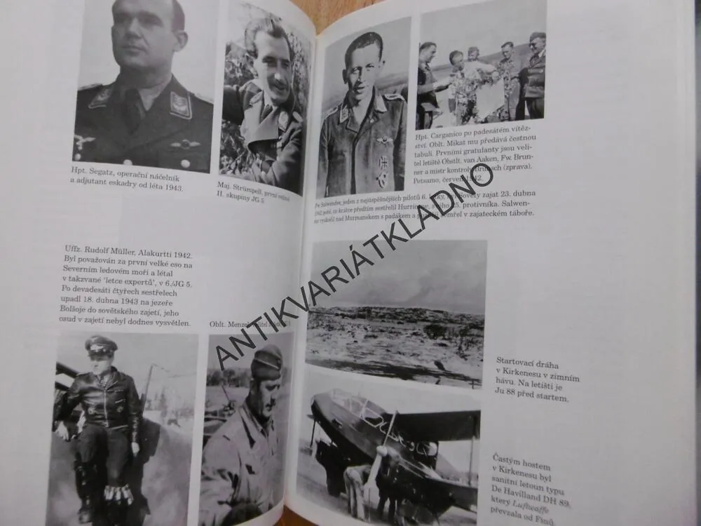 STÍHACÍ ESKADRA JG 5 EISMEER, WERNER GIRBIG, VÁLKA, LETECTVÍ, **an