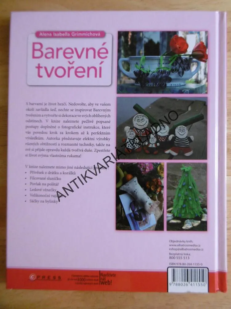 BAREVNÉ TVOŘENÍ, ALENA ISABELLA GRIMMICHOVÁ, HOBBY, **an