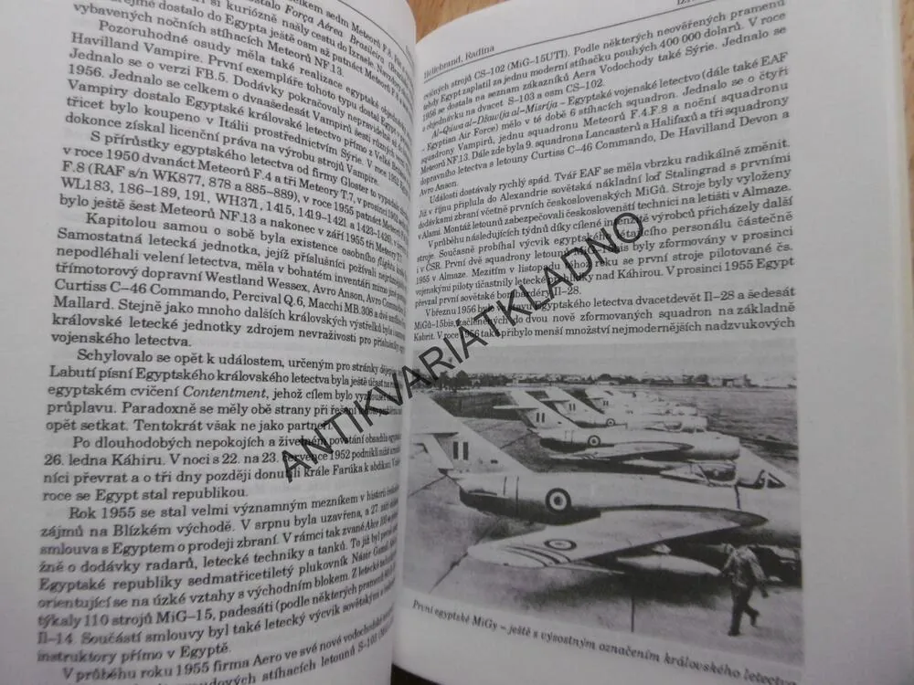 IZRAELSKÉ LETECTVO, KAREL HELEBRAND, VLADISLAV RADINA, **an