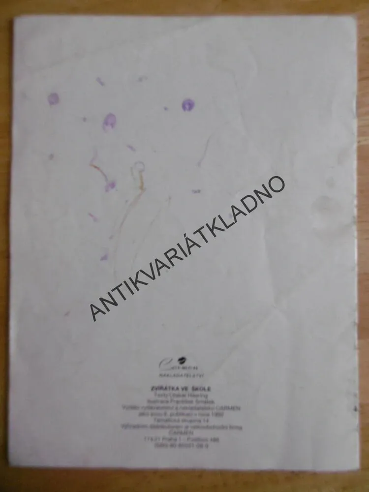 MARBULÍNEK - ZVÍŘÁTKA VE ŠKOLE, SMATEK, HAERING