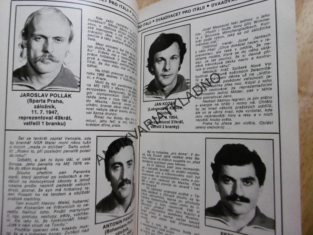 MISTROVSTVÍ EVROPY V KOPANÉ 1980, SPORT, FOTBAL,