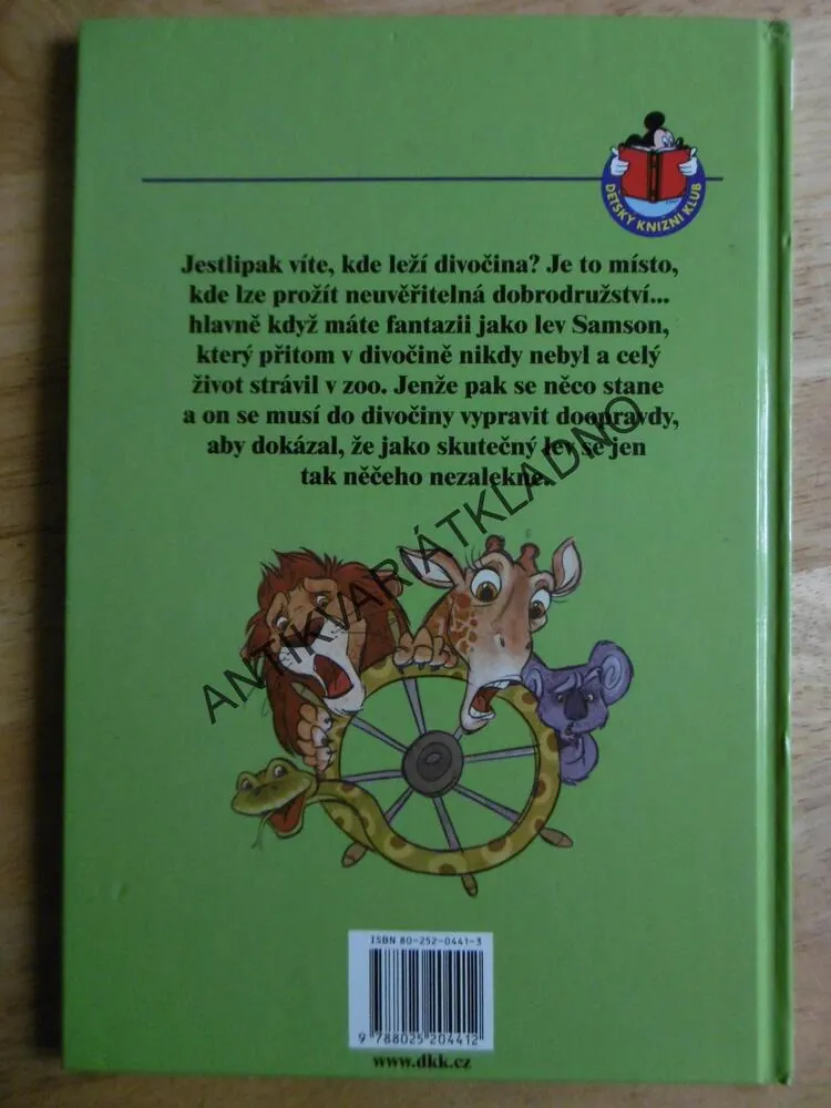 DIVOČINA, WALT DISNEY, **an