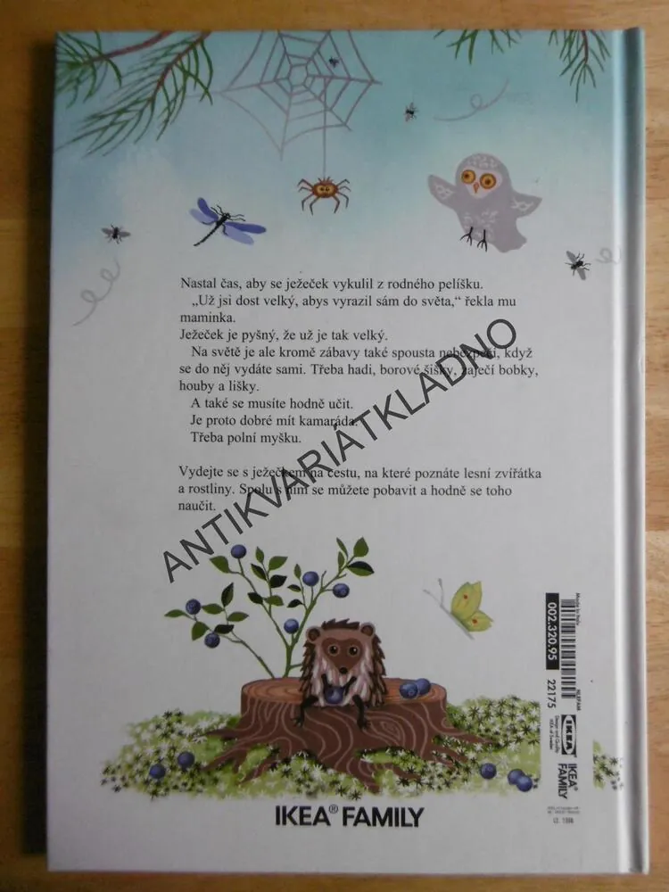 JEŽEČEK JDE DO SVĚTA, ULF STARK, STAHLBERG, **an