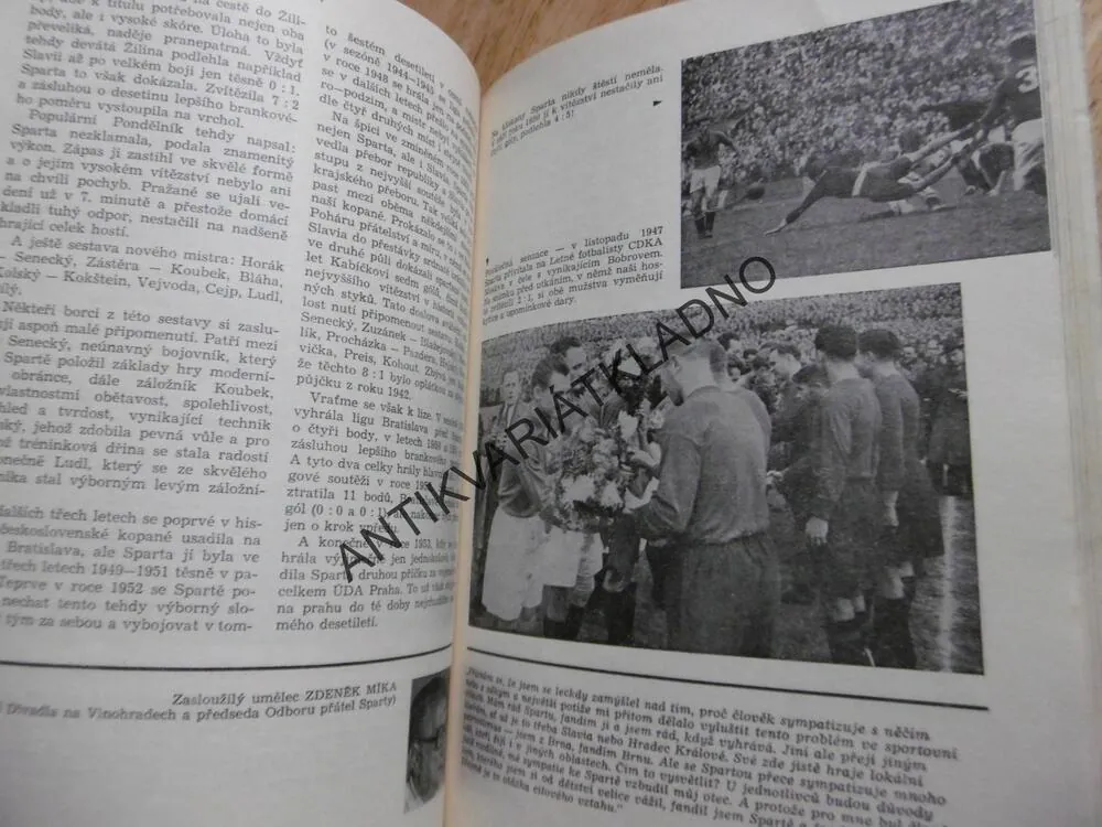 SPARTA PRAHA ČKD 90 LET, 1893-1983, SPORT