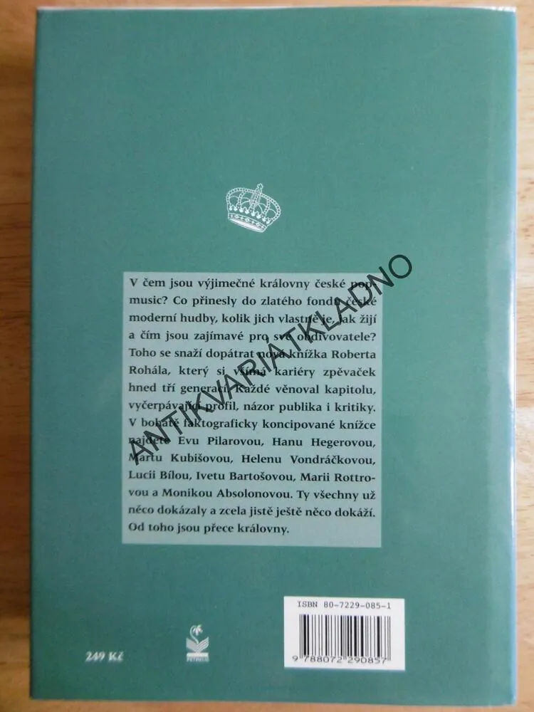 KRÁLOVNY ČESKÉHO POPU, ZAGOROVÁ, KUBIŠOVÁ, BARTOŠOVÁ, ABSOLONOVÁ, HEGEROVÁ, AJ., **an