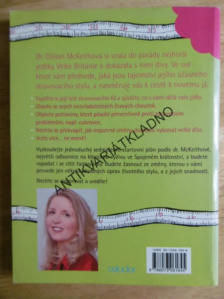 JSTE TO, CO JÍTE, DR. GILLIAN MCKEITHOVÁ