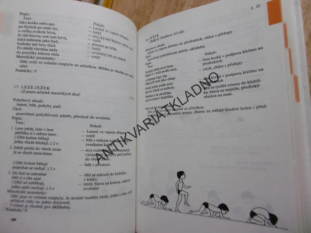 POHYBOVÉ HRY DĚTÍ PŘEDŠKOLNÍHO VĚKU, JUKLÍČKOVÁ