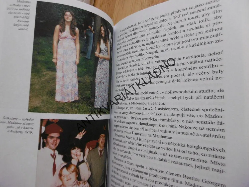 ŽIVOT S MADONNOU, CHRISTOPHER CICCIONE, WENDY LEIGH, **an