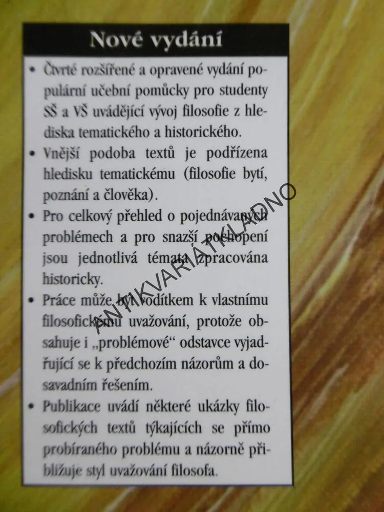 FILOSOFIE, IVAN BLECHA