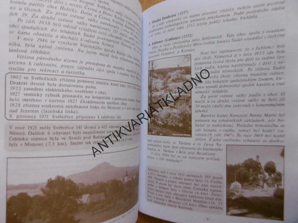 OBCE ŽIVÉ I ZANIKLÉ, BÝVALÝ VOJENSKÝ PROSTO RALSKO, 
