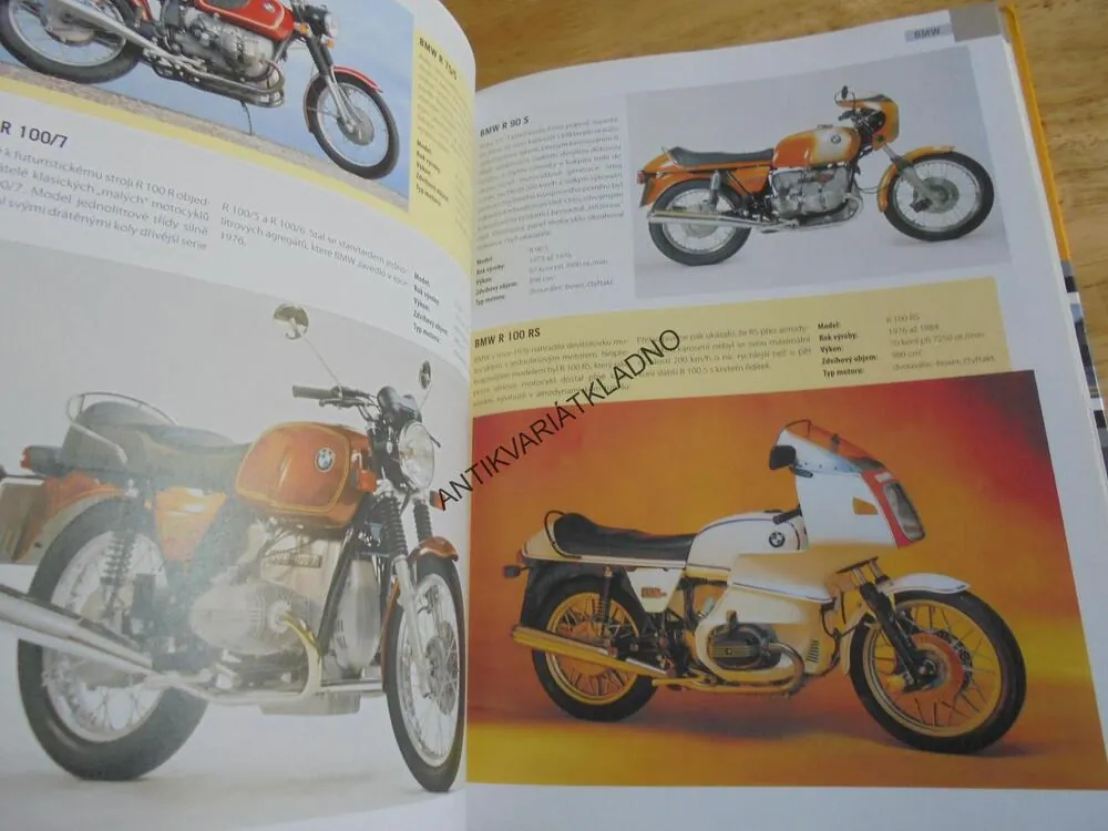 333 MOTOCYKLŮ, MOTOCYKL BMW,HONDA, JAWA, YAMAHA AJ.