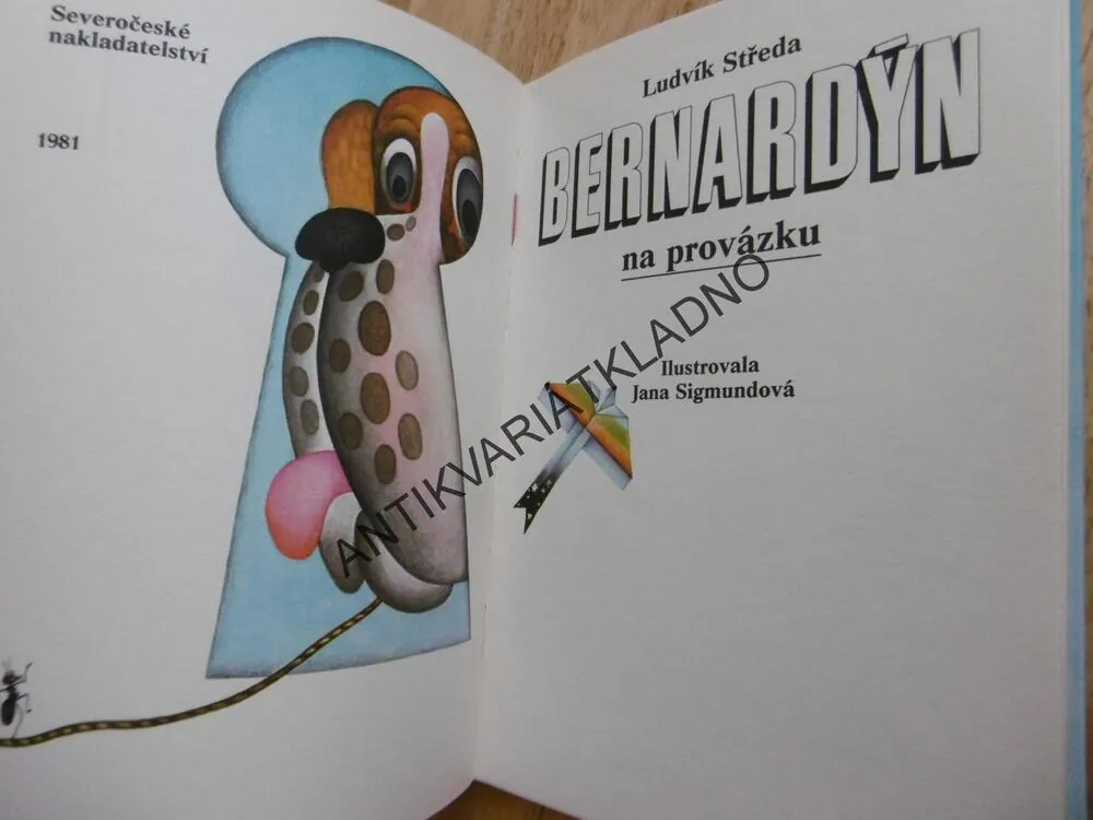 BERNARDÝN NA PROVÁZKU, LUDVÍK STŘEDA, JANA SIGMUNDOVÁ, 1981