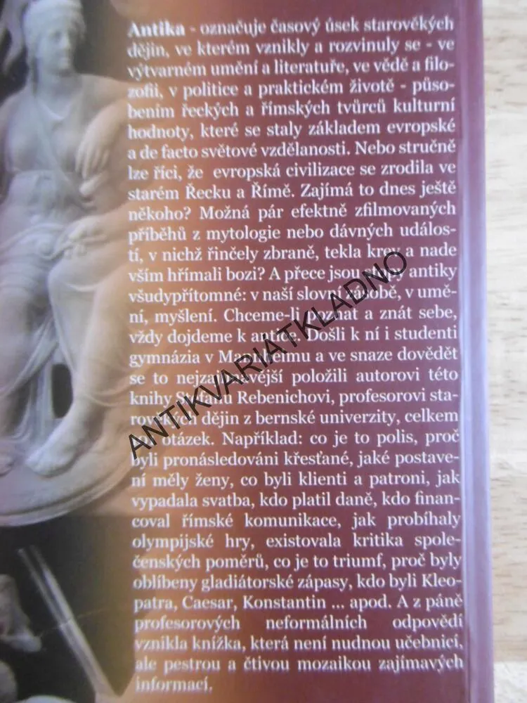 ANTIKA - 101 NEJDŮLEŽITĚJŠÍCH OTÁZEK, STEFAN REBENICH, **an