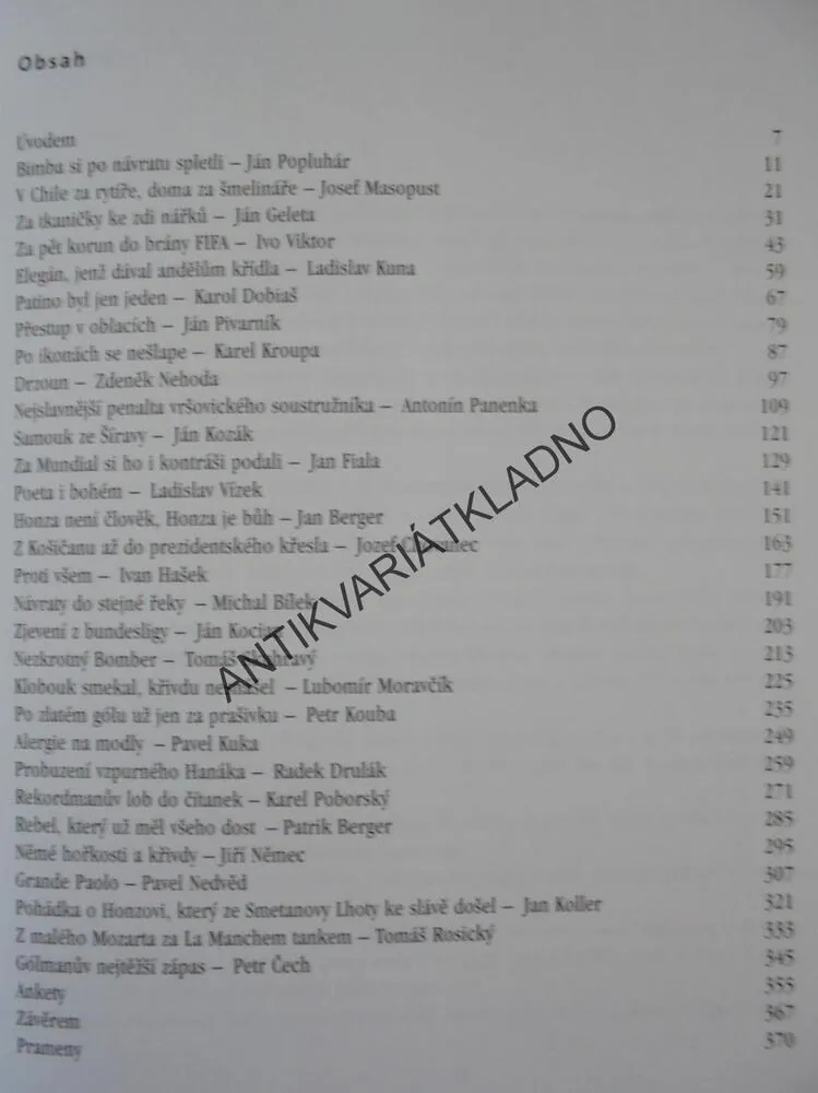 KRÁLOVÉ FOTBALU, ZDENĚK PAVLIS, FOTBAL, SPORT