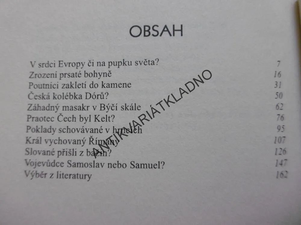 TAJEMNÉ POČÁTKY ČESKÝCH DĚJIN, JAN BAUER, **an