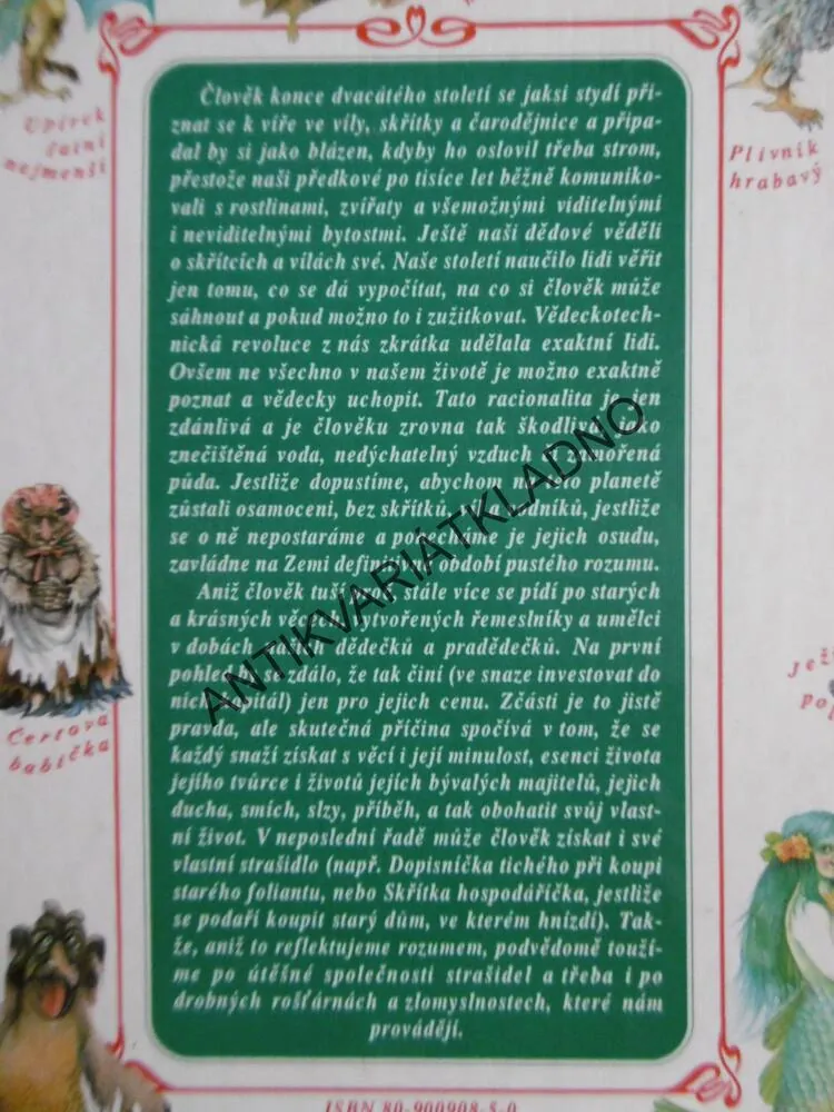 LEXIKON OHROŽENÝCH DRUHŮ STRAŠIDEL LESNÍCH, LUČNÍCH A DOMÁCÍCH, VÍTĚZSLAVA KLIMTOVÁ, **an