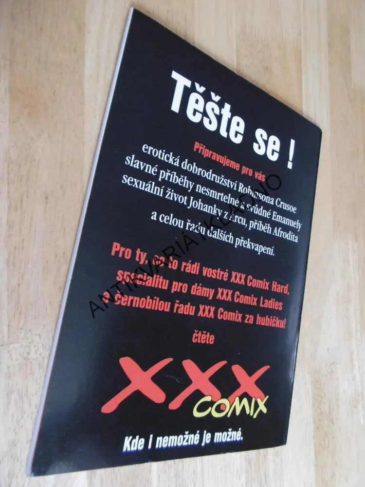 XXX COMIX 1/1999, KOMIKS, EROTIKA