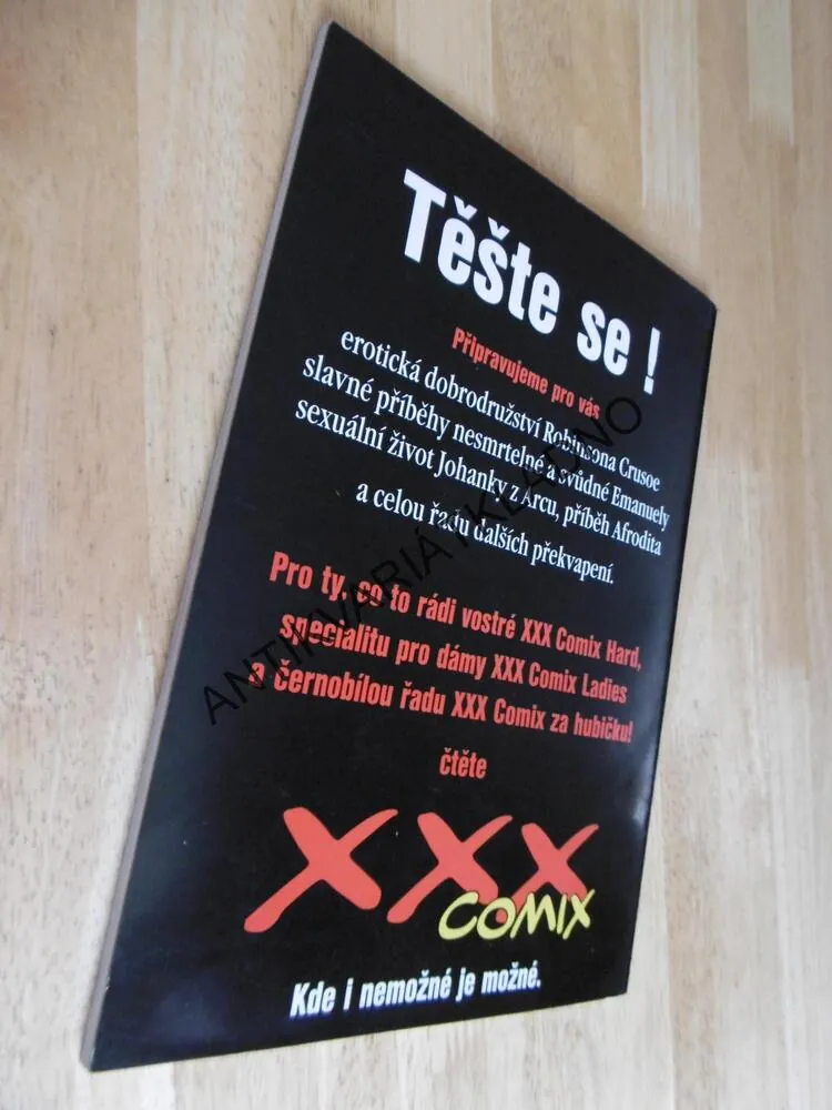 XXX COMIX 2/1999, KOMIKS, EROTIKA
