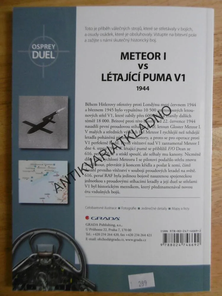 METEOR I VS LÉTAJÍCÍ PUMA V1, 1944, DONALD NIJBOER, **an