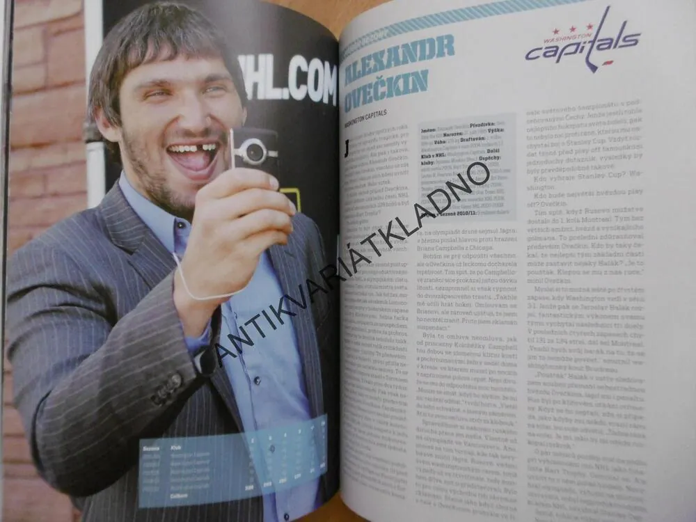 HVĚZDY NHL 2011, ČEŠI A SLOVÁCI V SEZONĚ 2009/10, HOKEJ SPORT, 