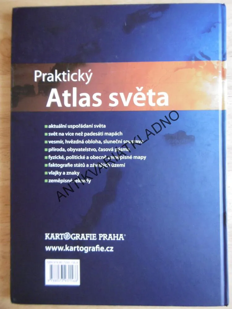 PRAKTICKÝ ATLAS SVĚTA, KARTOGRAFIE PRAHA, **an