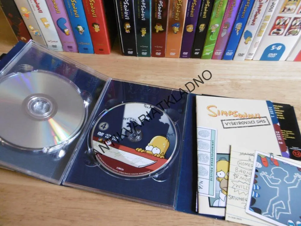 SIMPSONOVI, KOMPLETNÍ ŠESTÁ SÉRIE, 3 DVD FILM