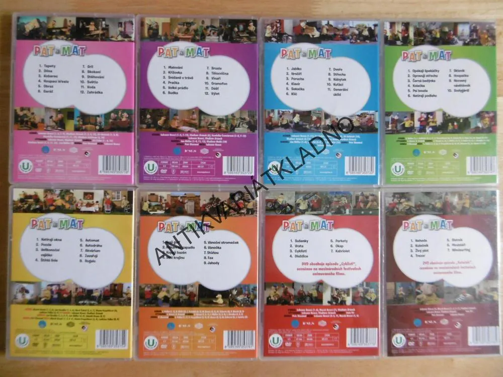 PAT A MAT, ...A JE TO!, 8 DVD FILM