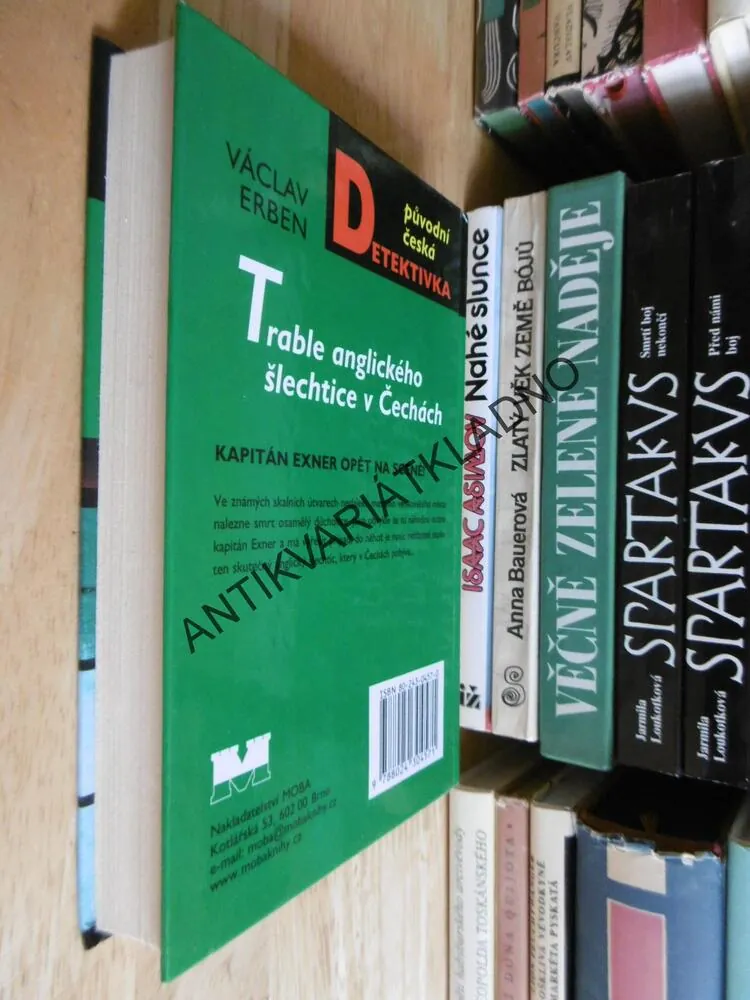 TRABLE ANGLICKÉHO ŠLECHTICE V ČECHÁCH, VÁCLAV ERBEN, **an