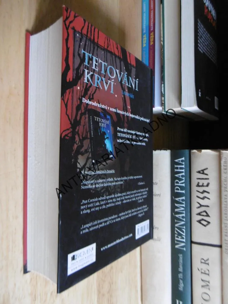 TETOVÁNÍ KRVÍ, LAMPÁŘI, D.M. CORNISH, **an