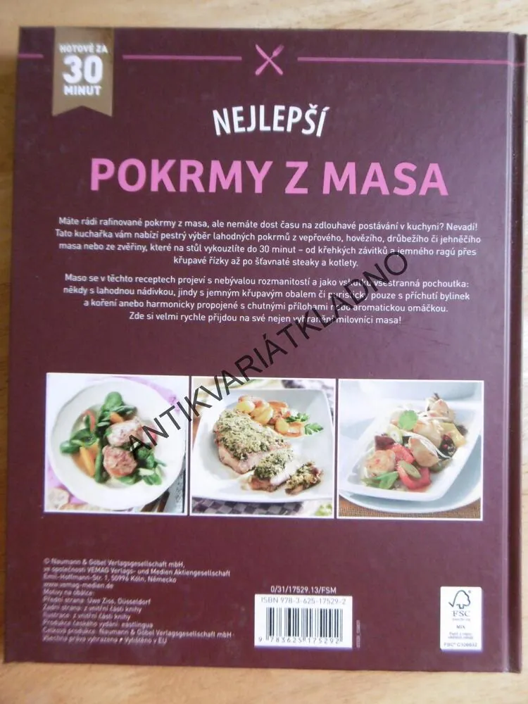 NEJLEPŠÍ POKRMY Z MASA, HOTOVÉ ZA 30 MINUT, **an